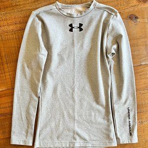 Boys Under Armour Fitted Cold Gear Long Sleeve Size XS